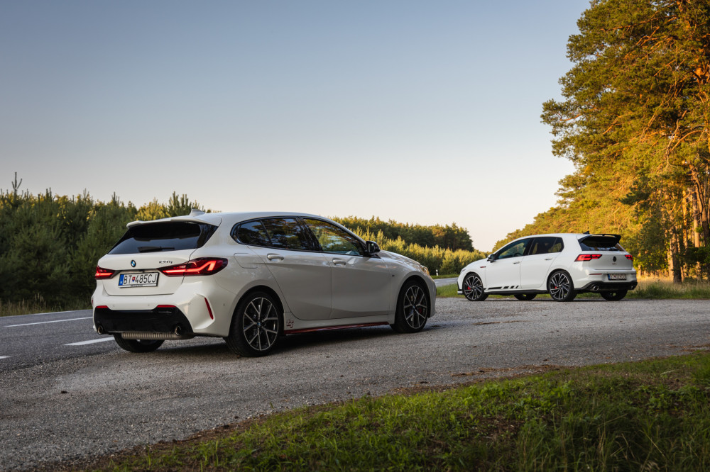 BMW 128ti vs. Volkswagen Golf GTI Clubsport